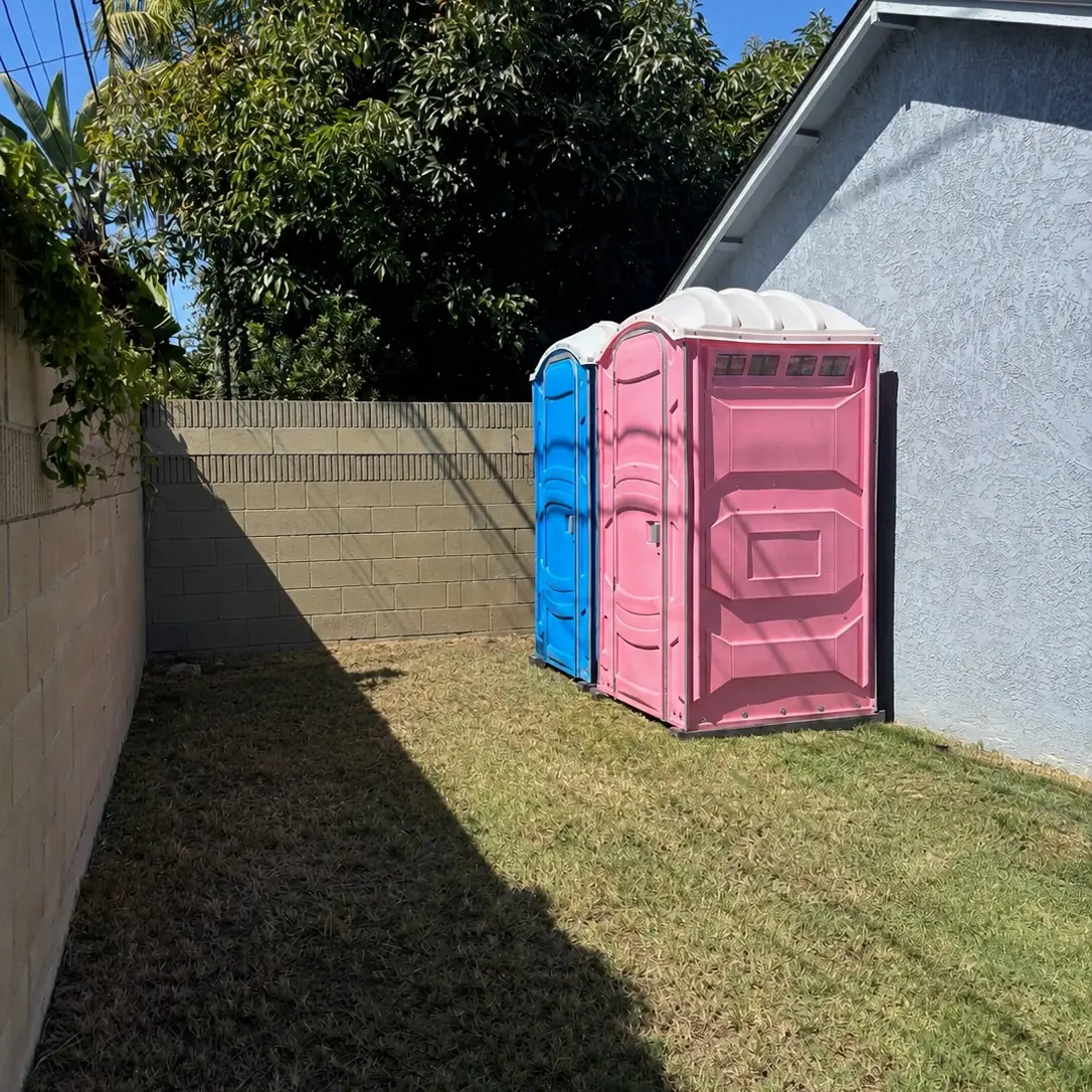 Portable toilets ready for delivery in Bond County