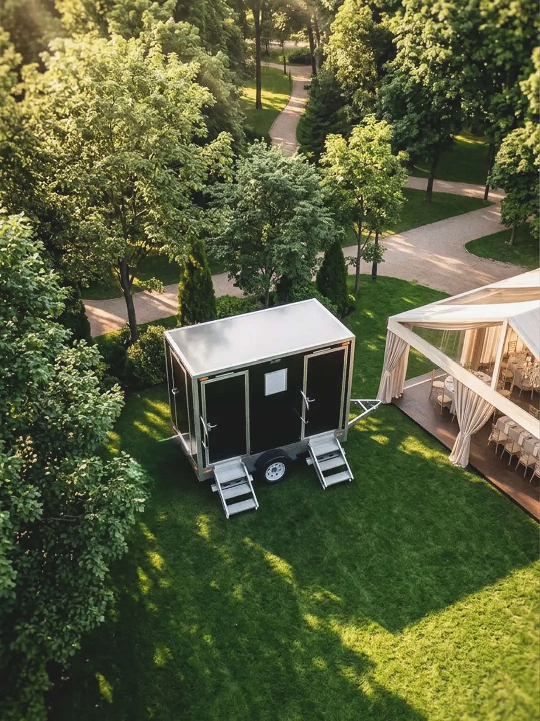 The outdoor wedding restroom checklist