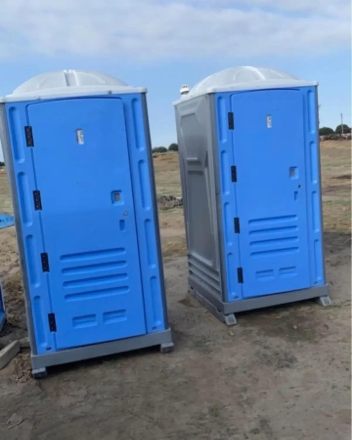 Portable toilets ready for delivery in Greene County